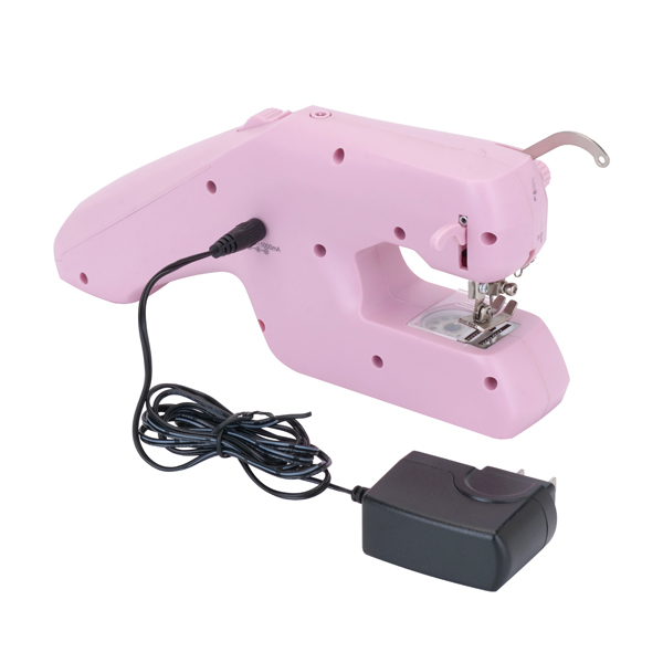 PESUMA Handheld Sewing Machine Mini Professional Battery Powered, Portable  Electric Stitching Machine for Beginners, Red Ergonomic and Compact Hand